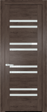 Межкомнатная дверь Profil Doors 1.6 N Белый триплекс Дуб Тобакко