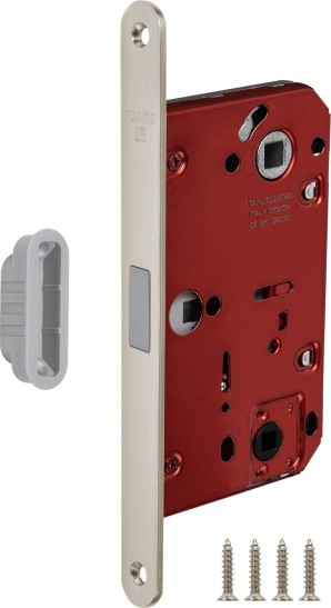 Защелка Fuaro (Фуаро) врезная магнитная MAGNM96WC-50/BL INOX SN-3 матовый никель (блистер)