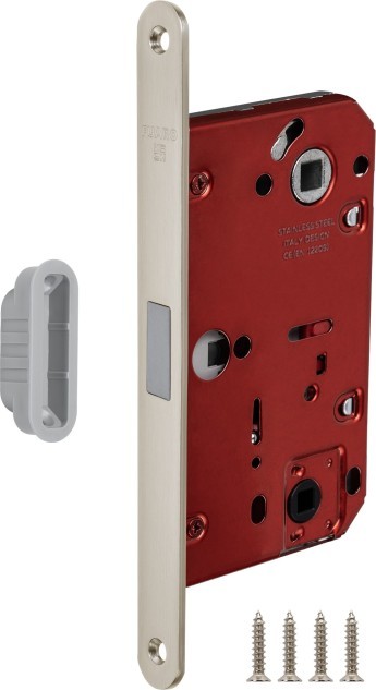 Защелка Fuaro (Фуаро) врезная магнитная MAGNM96WC-50/BL INOX SN-3 матовый никель (блистер)