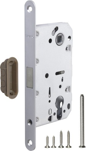 Корпус Fuaro (Фуаро) врезного замка MAGNM85C-50 (M85C-50) SSC сатинированный хром