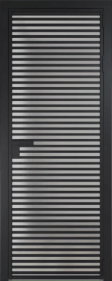 Алюминиевая дверь Profil Doors 12 AG Черный матовый Матовое