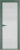 Алюминиевая дверь Profil Doors 1AX Зеленый воск Мору осветленное