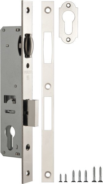Корпус узкопрофильного Fuaro (Фуаро) замка с роликом 155P-25 CP (хром)