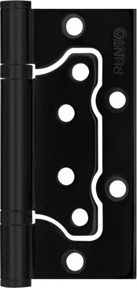 Петля Punto (Пунто) универсальная без врезки IN4200W BL (200-2B 100x2,5) черный