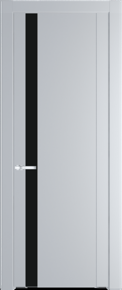 Межкомнатная дверь Profil Doors 1.2 P Монохром черный Лайт Грей (RAL 870-01)