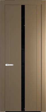 Межкомнатная дверь Profil Doors 1.8 P Черный лак Перламутр золото