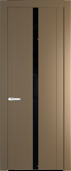 Межкомнатная дверь Profil Doors 1.8 P Черный лак Перламутр золото