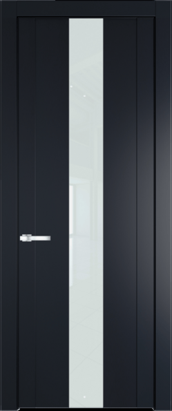 Межкомнатная дверь Profil Doors 1.9 P Белый лак Нэви Блу (RAL 7016)