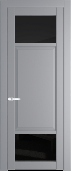 Межкомнатная дверь Profil Doors 2.3.4 PD Смоки (RAL 870-02) Черное тонированное