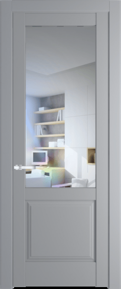 Межкомнатная дверь Profil Doors 4.2.2 PD Смоки (RAL 870-02) Прозрачное