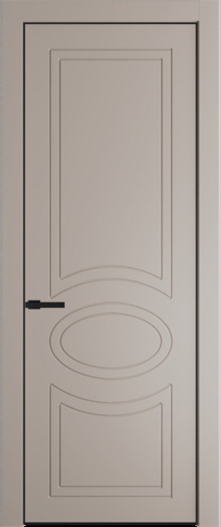 Межкомнатная дверь Profil Doors 36 PA Черный матовый Сэнд