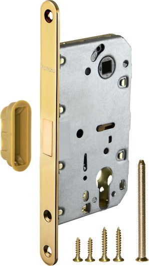 Корпус Fuaro (Фуаро) врезного замка MAGNM85C-50 (M85C-50) GOLD-24 золото 24K