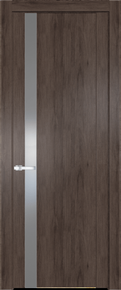 Межкомнатная дверь Profil Doors Orange 1.2N.O Дуб Тобакко Монохром серебро (серебро матлак)
