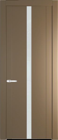Межкомнатная дверь Profil Doors 1.8 P Белый лак Перламутр золото