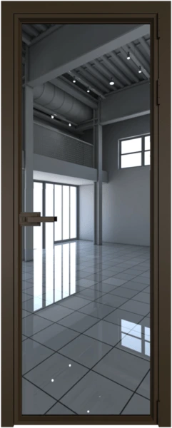 Алюминиевая дверь Profil Doors 1AV Деорэ Зеркало