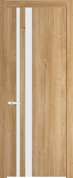 Межкомнатная дверь Profil Doors 20 NW Монохром белый просветленный Дуб Карамель