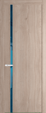 Межкомнатная дверь Profil Doors 21 NW Зеркало Blue Дуб Сонома