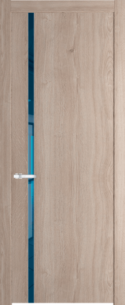 Межкомнатная дверь Profil Doors 21 NW Зеркало Blue Дуб Сонома