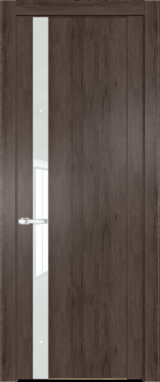 Межкомнатная дверь Profil Doors 1.2 N Lacobel Белый лак Дуб Тобакко
