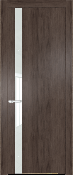 Межкомнатная дверь Profil Doors 1.2 N Lacobel Белый лак Дуб Тобакко