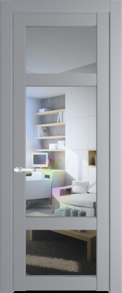 Межкомнатная дверь Profil Doors 1.3.2 PD Прозрачное Смоки (RAL 870-02)