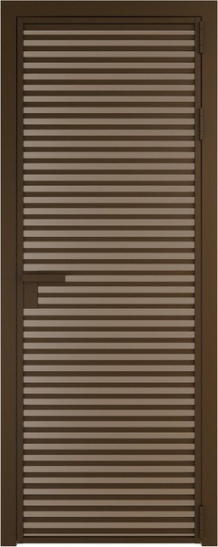 Алюминиевая дверь Profil Doors 12 AG Деорэ Монохром капучино