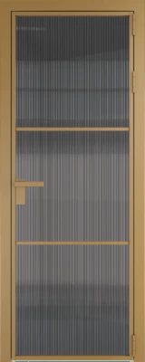 Алюминиевая дверь Profil Doors 13 AG Золото Мору тонированное