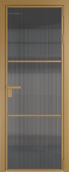Алюминиевая дверь Profil Doors 13 AG Золото Мору тонированное