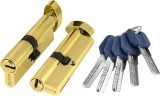 Цилиндровый Punto (Пунто) механизм (Z402/80) Z4002Knob80(35+10+35) с вертушкой PB латунь