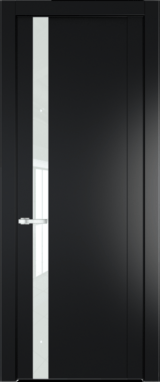 Межкомнатная дверь Profil Doors 1.2 P Lacobel Белый лак Блэк