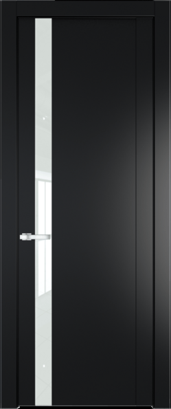 Межкомнатная дверь Profil Doors 1.2 P Lacobel Белый лак Блэк