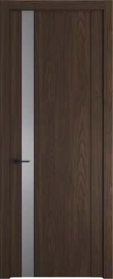 Межкомнатная дверь Profil Doors Orange 1.2N.O Орех Шоколад Монохром серебро (серебро матлак)