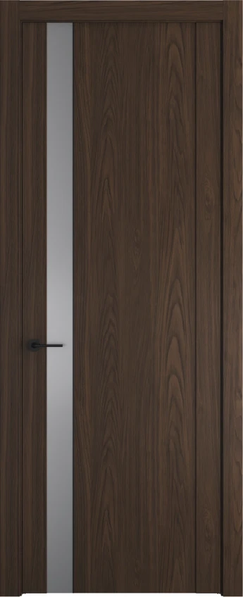 Межкомнатная дверь Profil Doors Orange 1.2N.O Орех Шоколад Монохром серебро (серебро матлак)