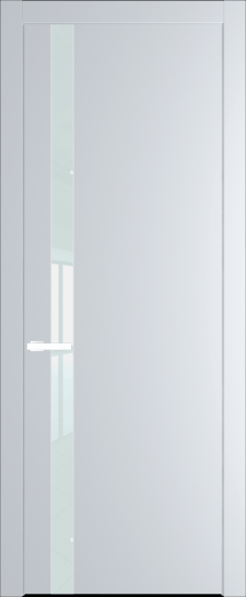 18PW Вайт (RAL 110 96 02) стекло Lacobel Белый лак