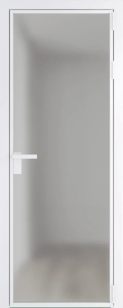 Алюминиевая дверь Profil Doors 1 AG Вайт Матовое