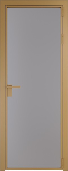 Алюминиевая дверь Profil Doors 1 AG Золото Монохром серый