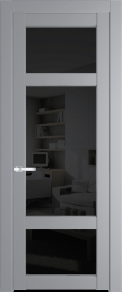 Межкомнатная дверь Profil Doors 1.3.2 PD Черное тонированное Смоки (RAL 870-02)