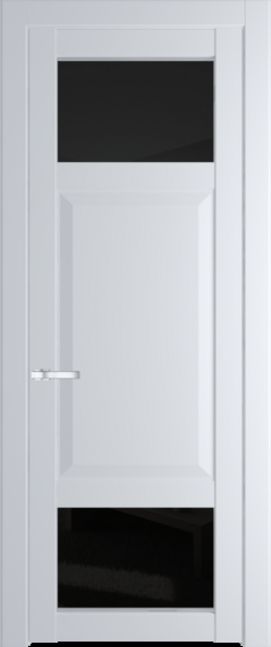 Межкомнатная дверь Profil Doors 1.3.4 PD Черное тонированное Вайт (RAL 110 96 02)