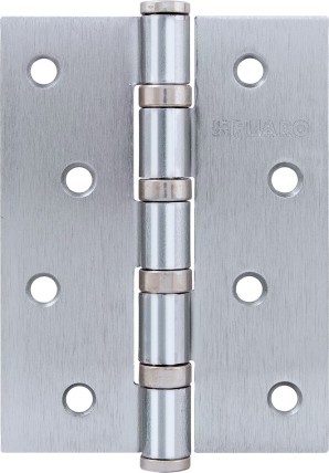 Петля Fuaro (Фуаро) универсальная IN4400U-BL SSC (4BB/BL 100x75x2,5) сатинированный хром БЛИСТЕР