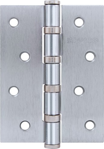 Петля Fuaro (Фуаро) универсальная IN4400U-BL SSC (4BB/BL 100x75x2,5) сатинированный хром БЛИСТЕР