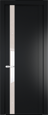 Межкомнатная дверь Profil Doors 1.2 P Lacobel Перламутровый лак Блэк