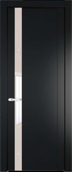 Межкомнатная дверь Profil Doors 1.2 P Lacobel Перламутровый лак Блэк