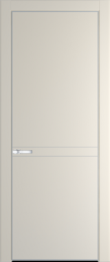 Межкомнатная дверь Profil Doors 11 PE Кремовая Магнолия (RAL 120-04) Серебро