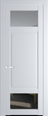 Межкомнатная дверь Profil Doors 2.3.4 PD Вайт (RAL 110 96 02) Прозрачное
