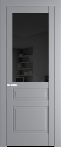 Межкомнатная дверь Profil Doors 3.5.3 PD Смоки (RAL 870-02) Черное тонированное