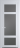 Межкомнатная дверь Profil Doors 1.3.2 PD Графит Вайт (RAL 110 96 02)