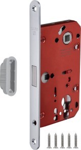 Корпус Fuaro (Фуаро) врезного замка MAGNM85C-50/BL INOX SSC-16 сатин. хром (блистер)