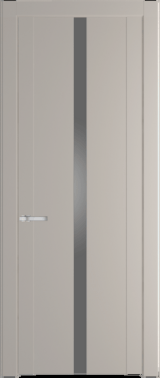 Межкомнатная дверь Profil Doors 1.8 P Lacobel Серебряный лак Сэнд