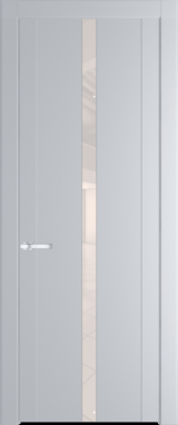 Межкомнатная дверь Profil Doors 1.8 P Перламутровый лак Лайт Грей (RAL 870-01)