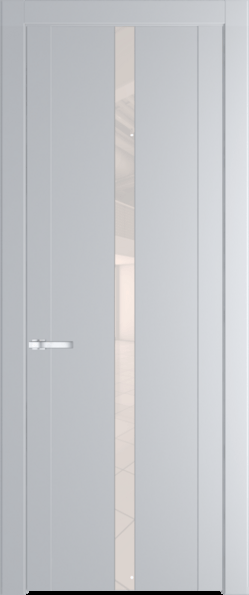 Межкомнатная дверь Profil Doors 1.8 P Перламутровый лак Лайт Грей (RAL 870-01)